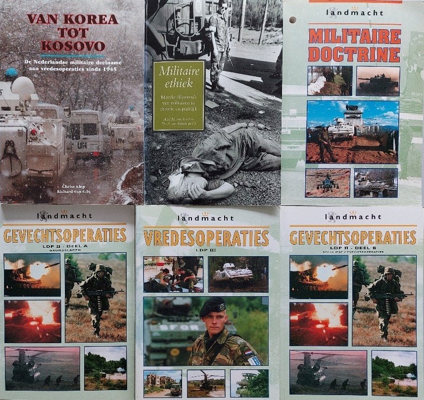 KL Militaire gevechtsoperaties (6 boeken), Verzamelen, Ophalen of Verzenden, Landmacht, Nederland, Boek of Tijdschrift