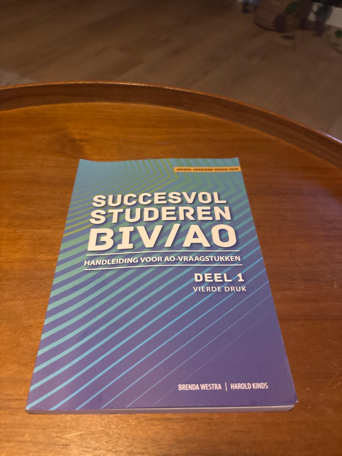 Succesvol Studeren BIV/AO Deel 1 - Vierde Druk, Ophalen of Verzenden, Beta, Zo goed als nieuw, HBO