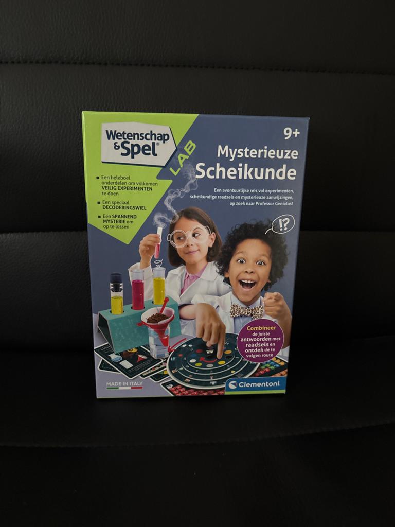 Clementoni Wetenschap & Spel Mysterieuze Scheikunde, Ophalen of Verzenden, Nieuw, Ontdekken
