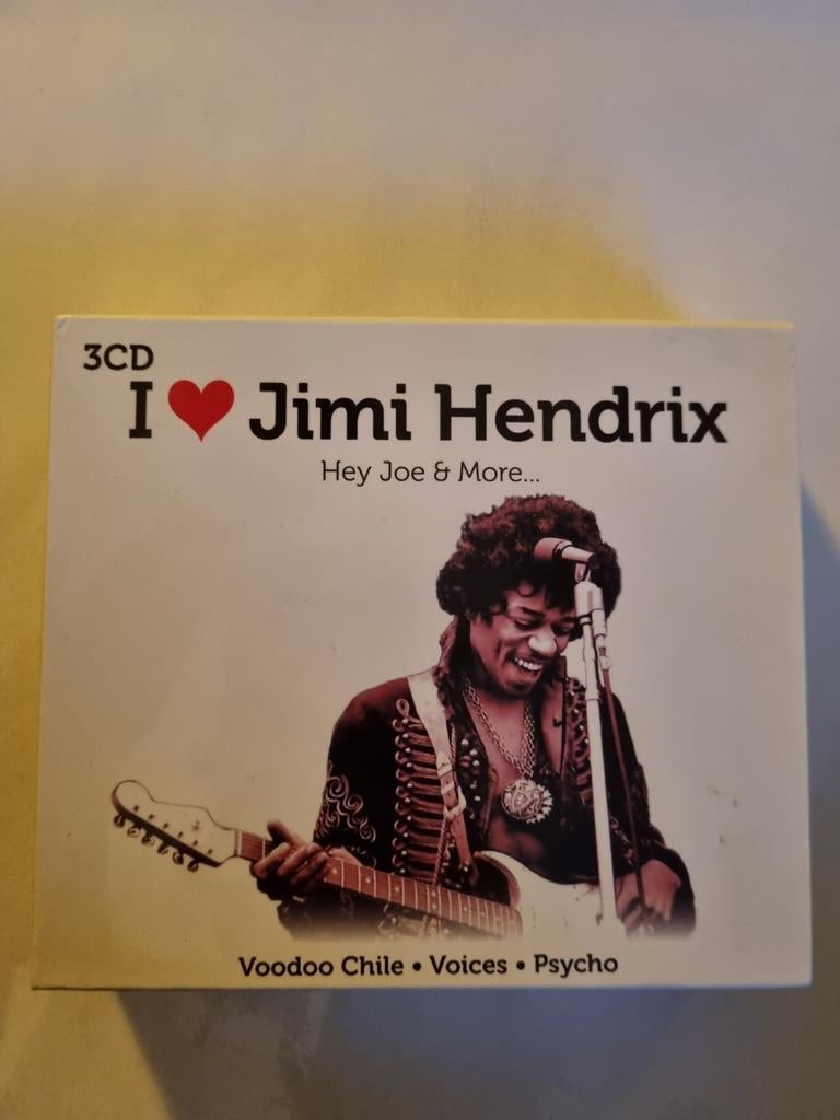 Jimi Hendrix & Various - I ️ Jimi Hendrix. 3cd. 2009, Ophalen of Verzenden, Gebruikt