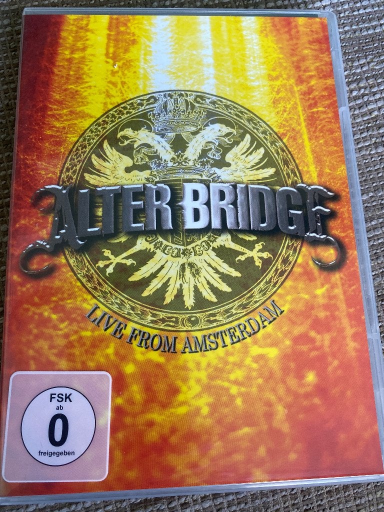 Alter Bridge - Live From Amsterdam DVD, Cd's en Dvd's, Inclusief boekje, Engels, Alle leeftijden, Ophalen of Verzenden