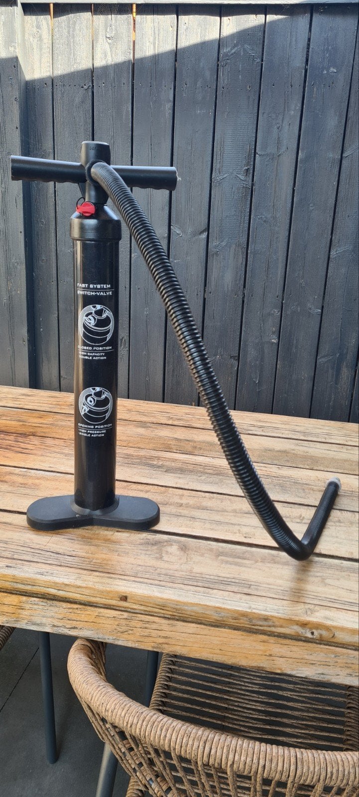 Zgan pomp voor sup, Ophalen, Zo goed als nieuw, SUP-accessoire