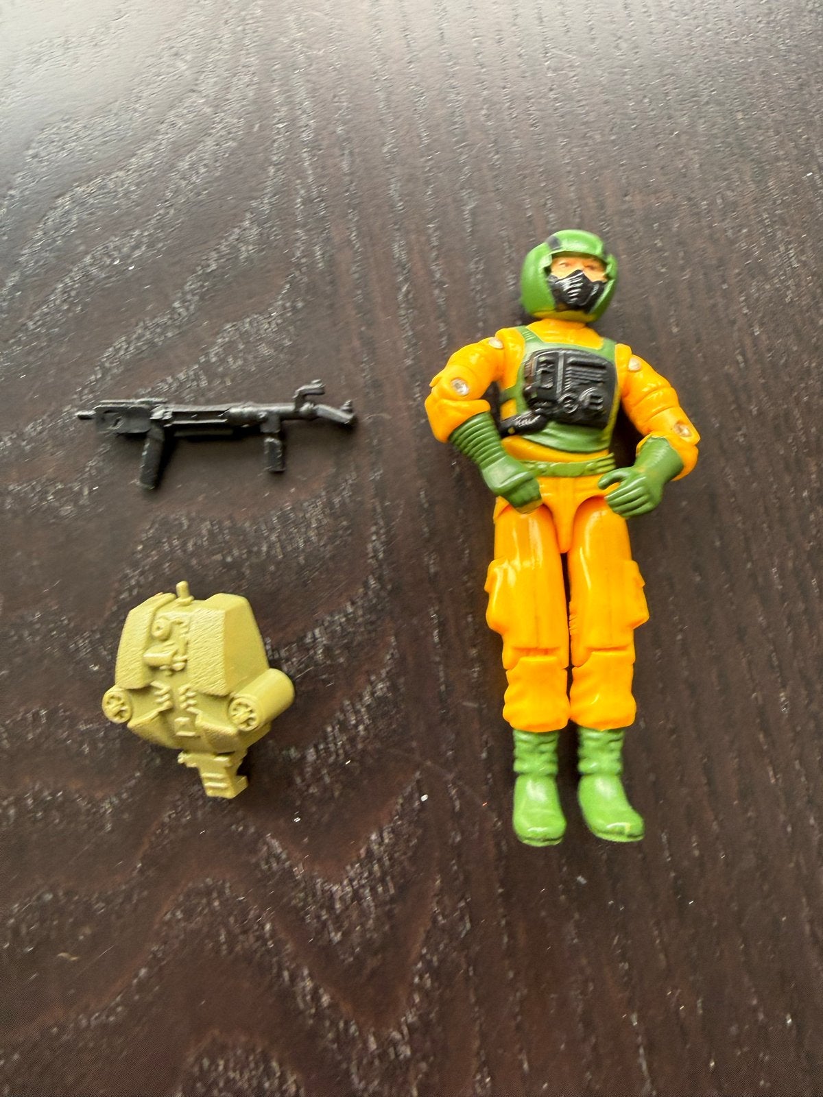 Vintage G.I. Joe - Airtight (v1) uit 1985 met accessoire, Ophalen of Verzenden, Gebruikt