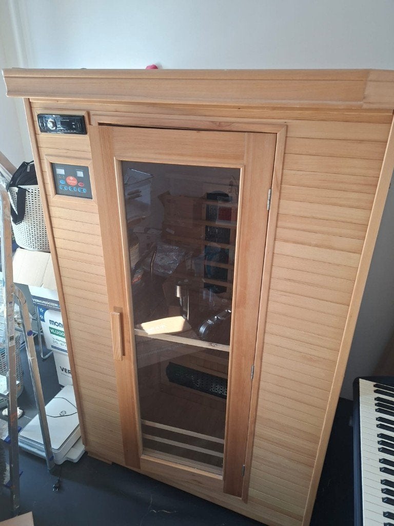 Fonteyn infraroodsauna Ivar 2 Full Spectrum (2 persoons), Ophalen, Gebruikt, Infrarood, Complete sauna
