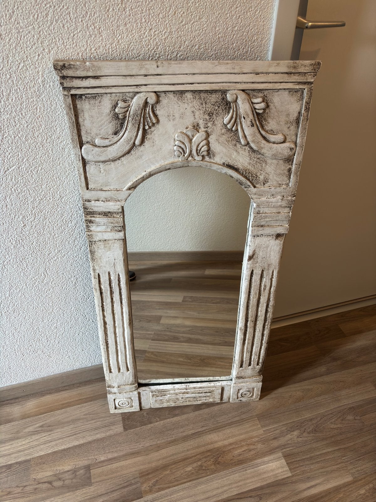 Decoratieve spiegel met antieke look, Antiek en Kunst, Ophalen