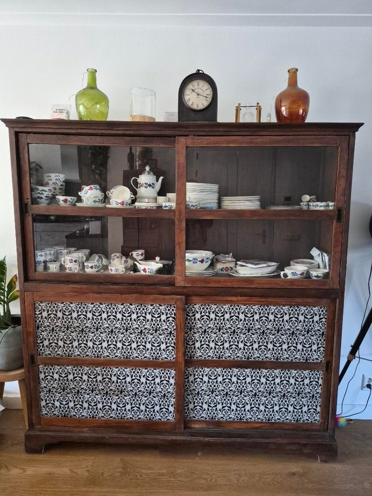 Buffetkast  teakhout, Huis en Inrichting, Ophalen, 150 tot 200 cm, Teakhout, 150 tot 200 cm