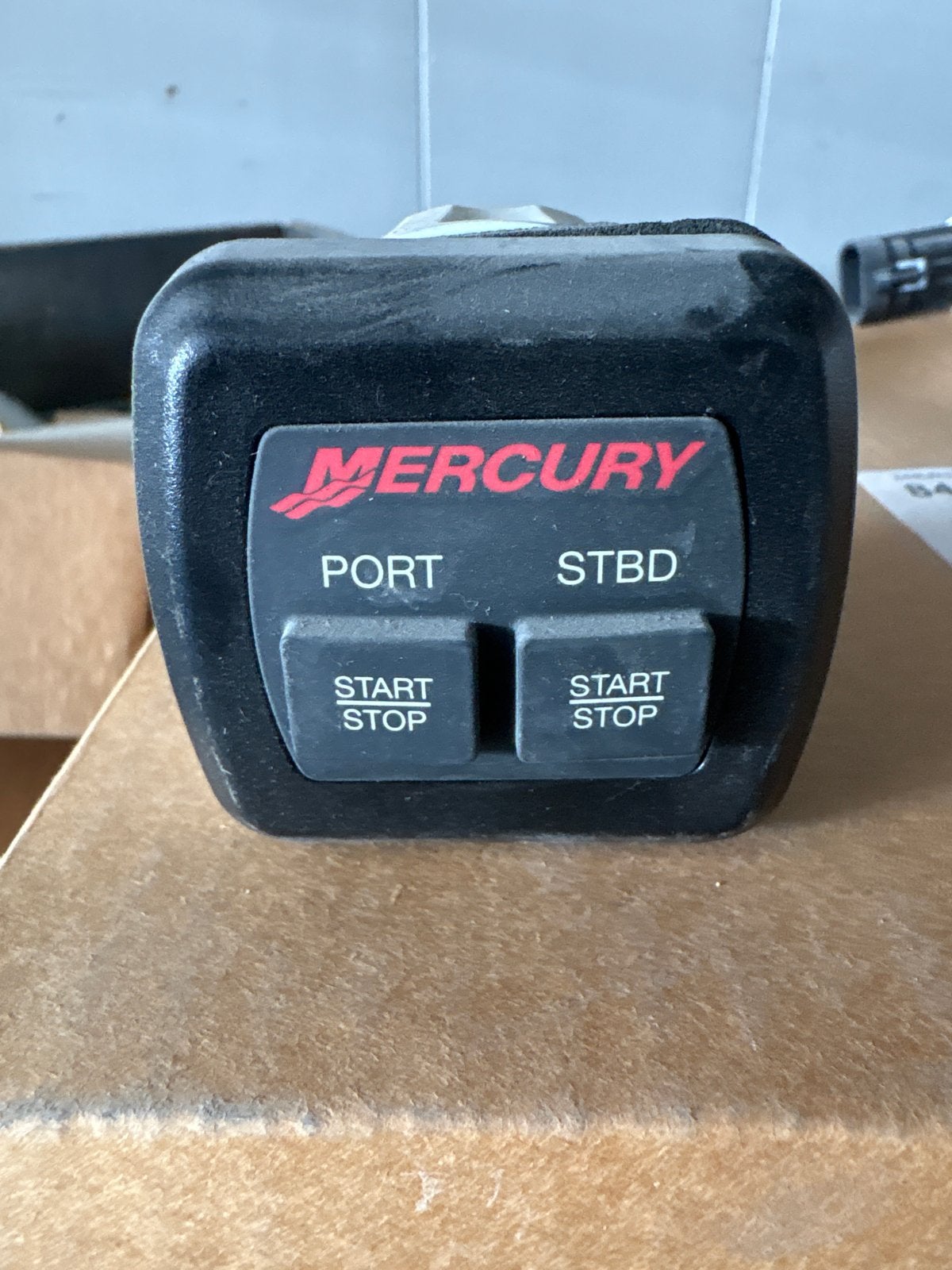 Mercury Start/Stop Schakelaar voor Port & STBD Motoren, Ophalen of Verzenden, Gebruikt, Motor en Techniek