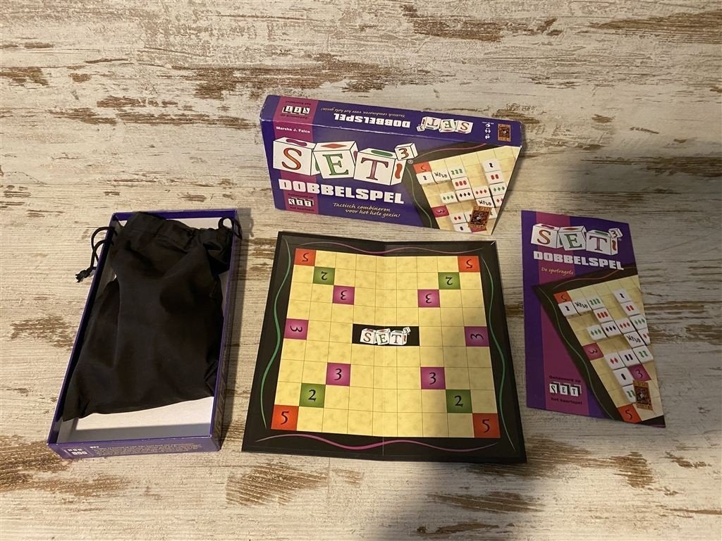 Set dobbelspel 999 games [s701], Verzenden, Zo goed als nieuw