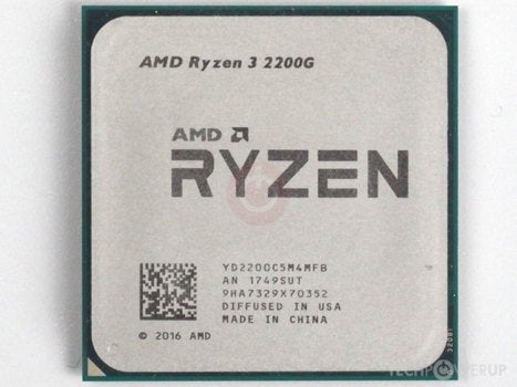 AMD Ryzen 3 2200G, Computers en Software, Processors, 4-core, Ophalen of Verzenden, Zo goed als nieuw, Socket AM4