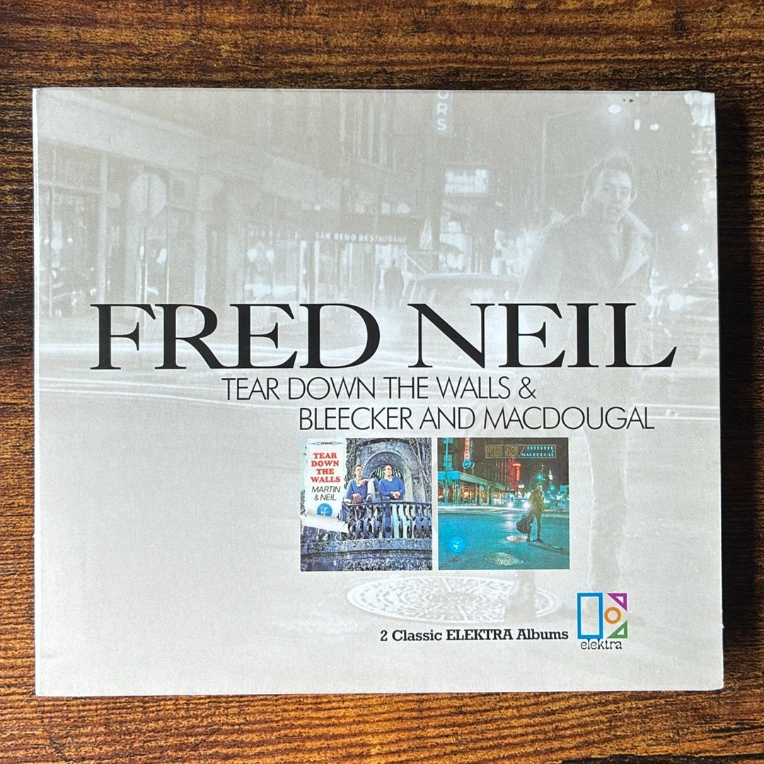 CD Fred Neil - Tear Down The Walls / Bleecker & MacDougal, Inclusief boekje, Gebruikt, Folk, Ophalen of Verzenden