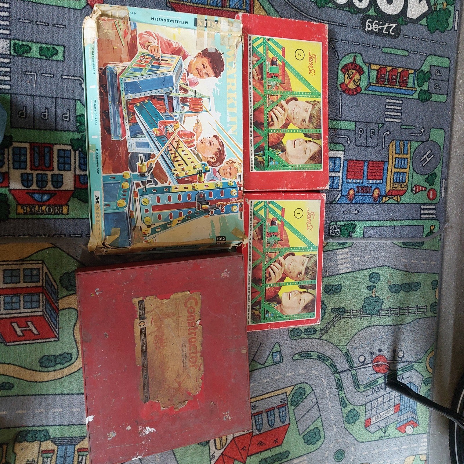 oude constructiesets (Marklin, Construct, Tecc en Temsi), Ophalen, Gebruikt, Overige merken