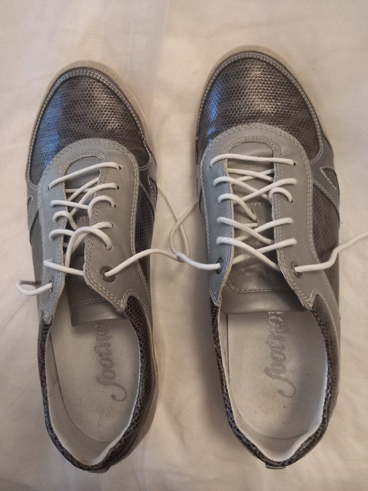 Footnotes schoenen maat 39 in ecru/bruin, Ophalen, Beige, Footnotes, Sneakers of Gympen