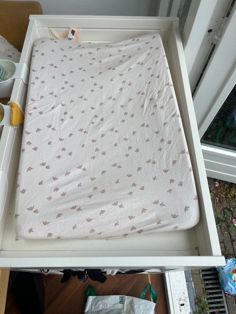 Gratis commode wit met opbergruimte, Ophalen, Gebruikt, 50 tot 70 cm, 100 cm of meer