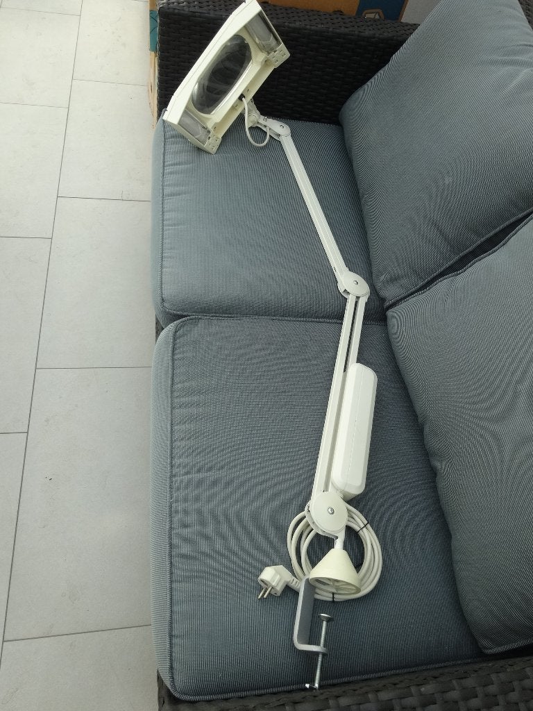 Loeplamp met ledlampen, Ophalen