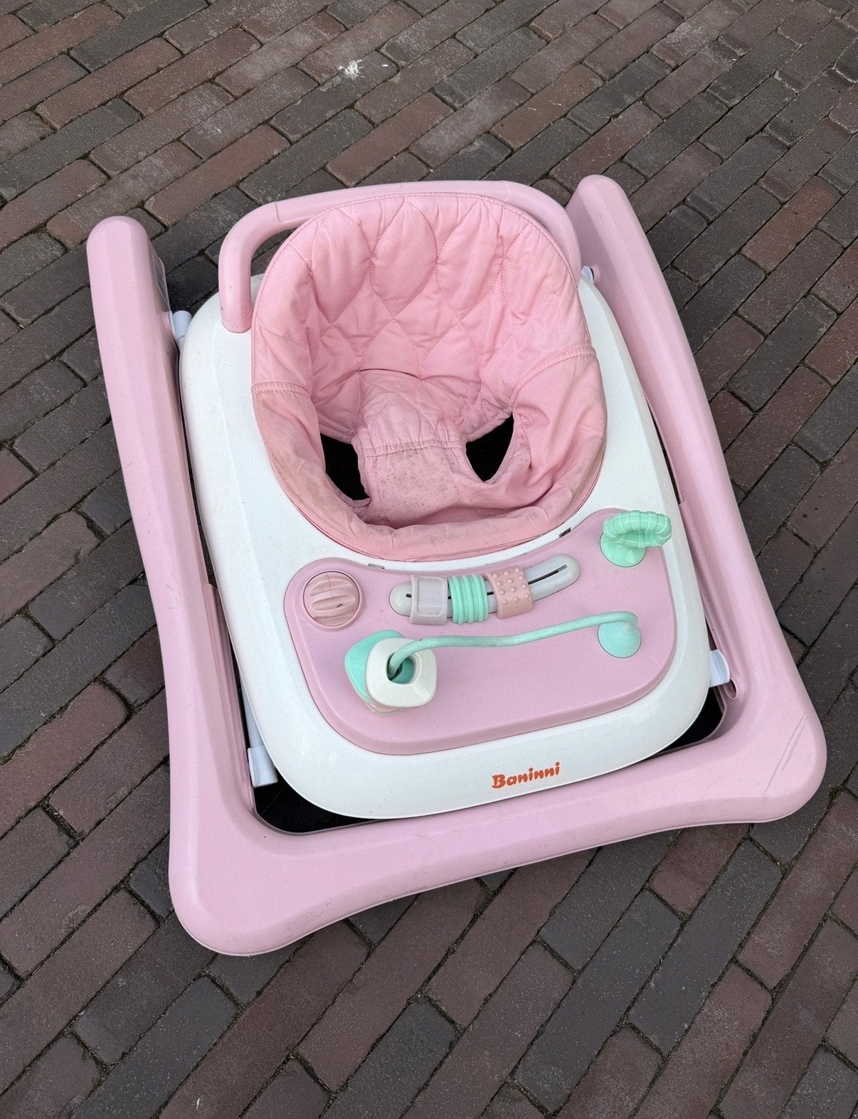 Baninni Roze Baby Loopstoel - Gebruikt, Ophalen, Gebruikt