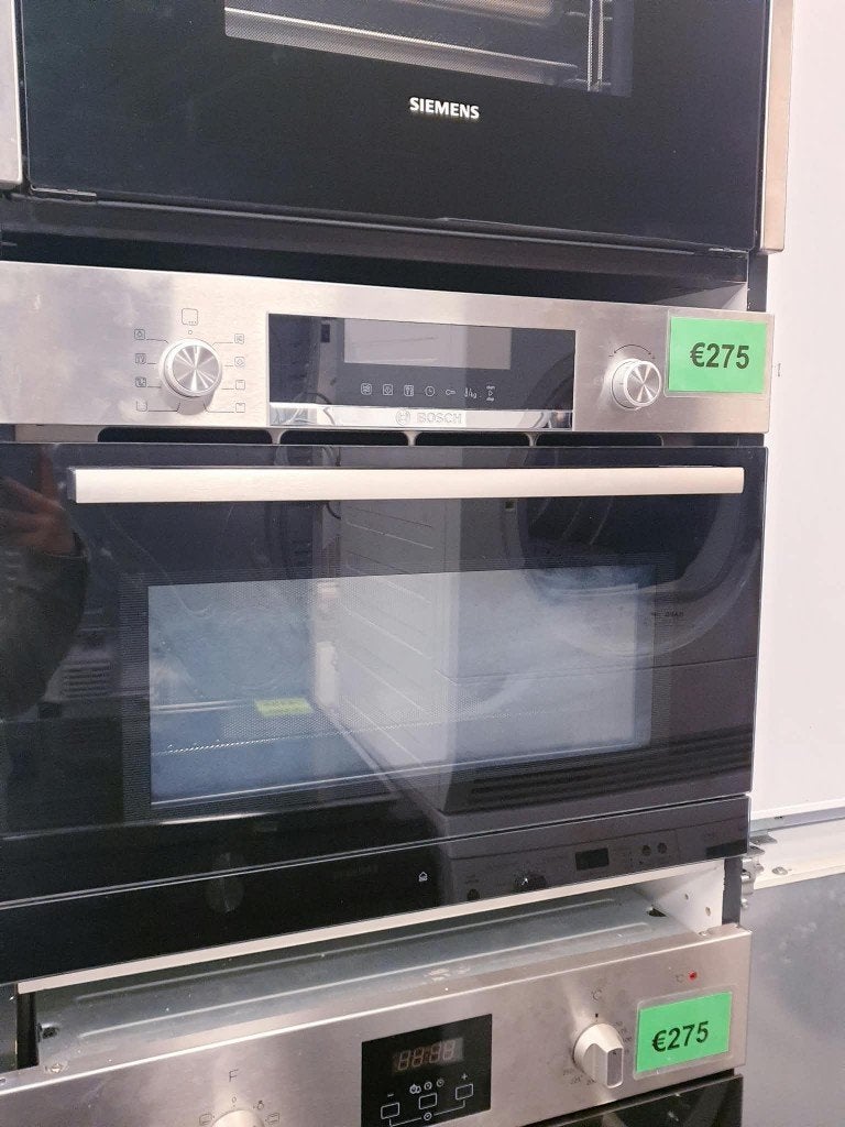 Bosch stoom combi magnetron inc garantie, Witgoed en Apparatuur, Ophalen, Minder dan 45 cm, Bosch, Inbouw