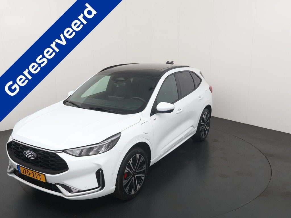 Ford Kuga 2.5 PHEV 243pk ST-Line X | Trekhaak | Pano | 20" |, Auto's, Ford, Gebruikt, 4 cilinders, Bedrijf, Hybride Elektrisch/Benzine