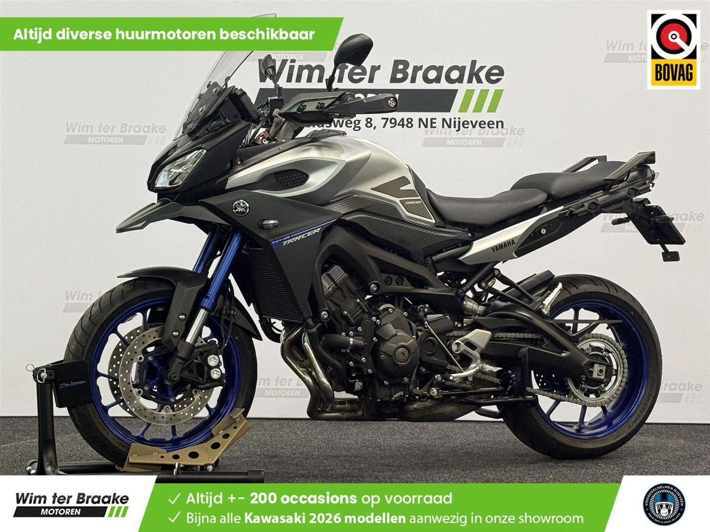 Yamaha Tracer 900 (bj 2016) 26,780 km, Motoren, Motorrijbewijs A, Bedrijf, Meer dan 35 kW, Toermotor