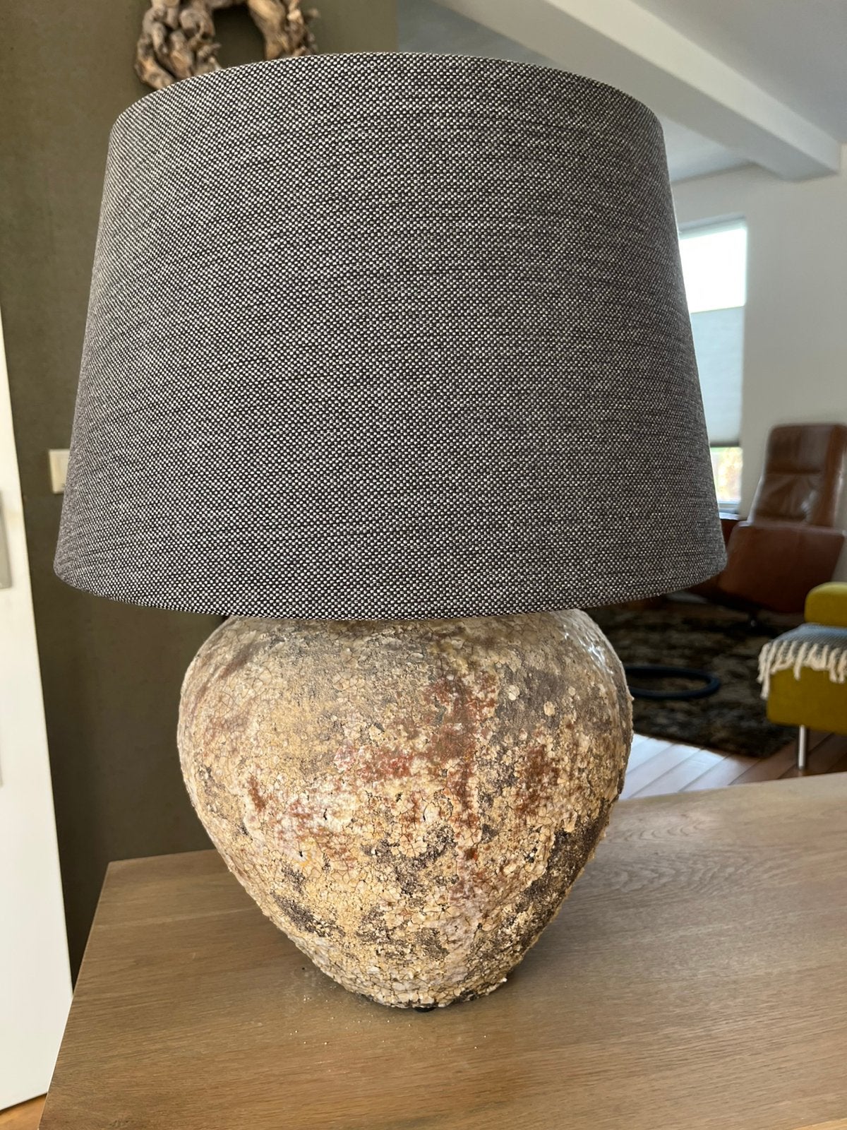Brocante lamp, Ophalen, Gebruikt, Tafellamp, Meerkleurig