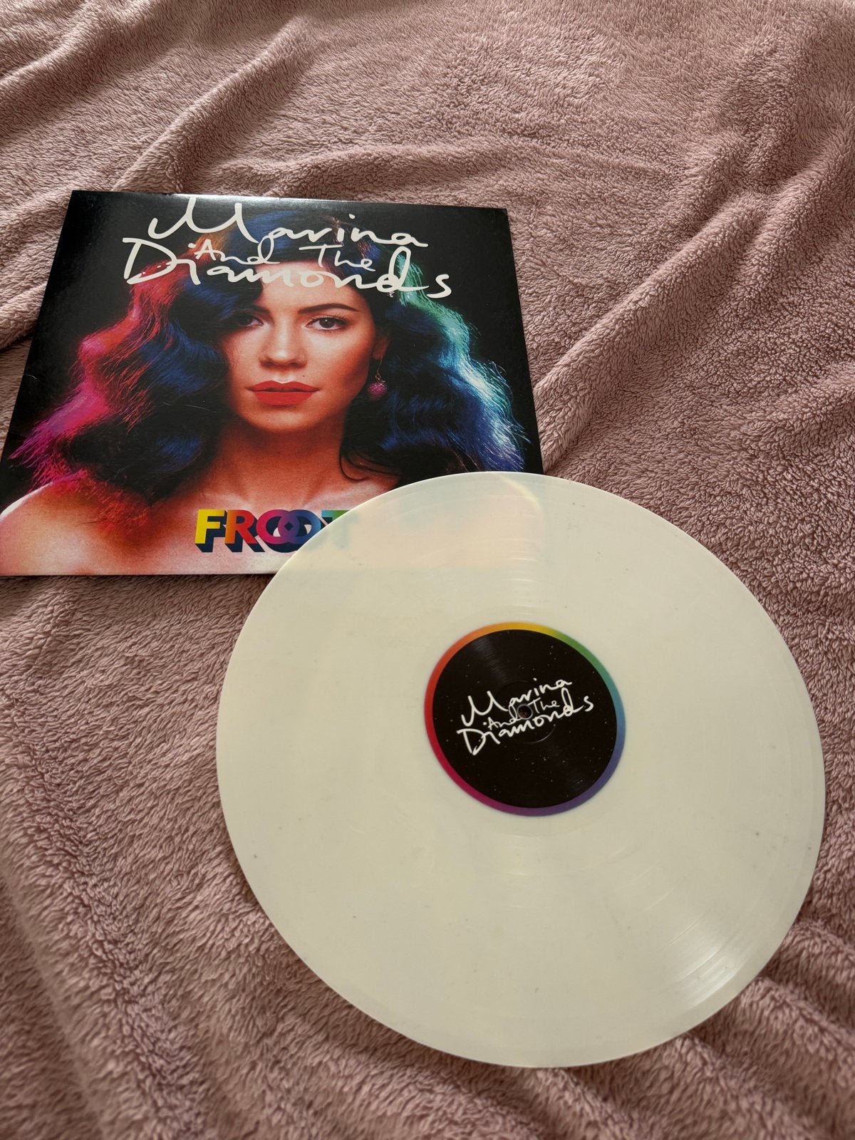 Marina and the Diamonds FROOT Urban Outfitters vinyl, Cd's en Dvd's, Vinyl | Pop, LP, Gebruikt, Pop, Colored vinyl