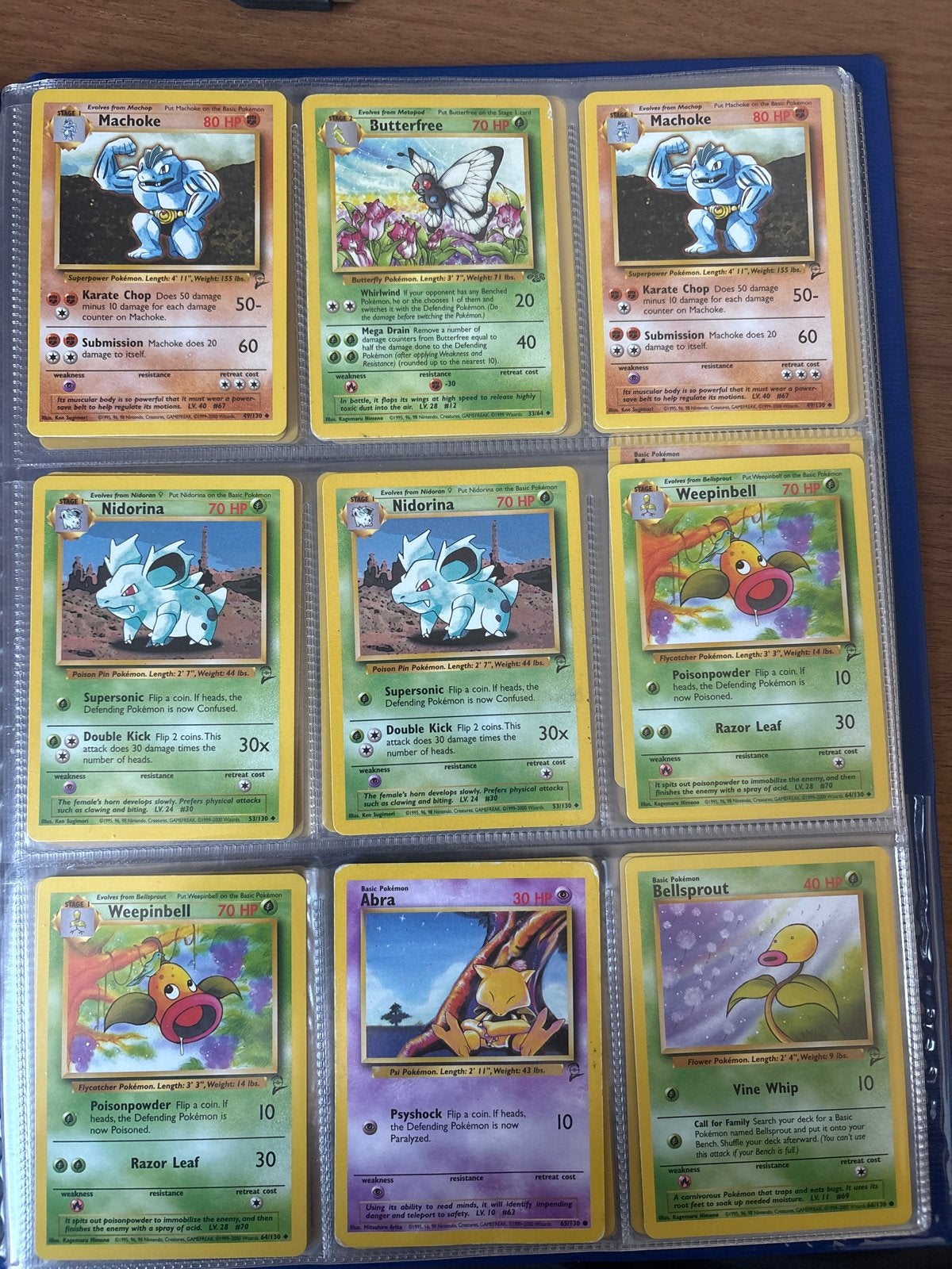 Vintagw Pokémon Kaarten - Base Set 2, Ophalen of Verzenden, Gebruikt, Meerdere kaarten