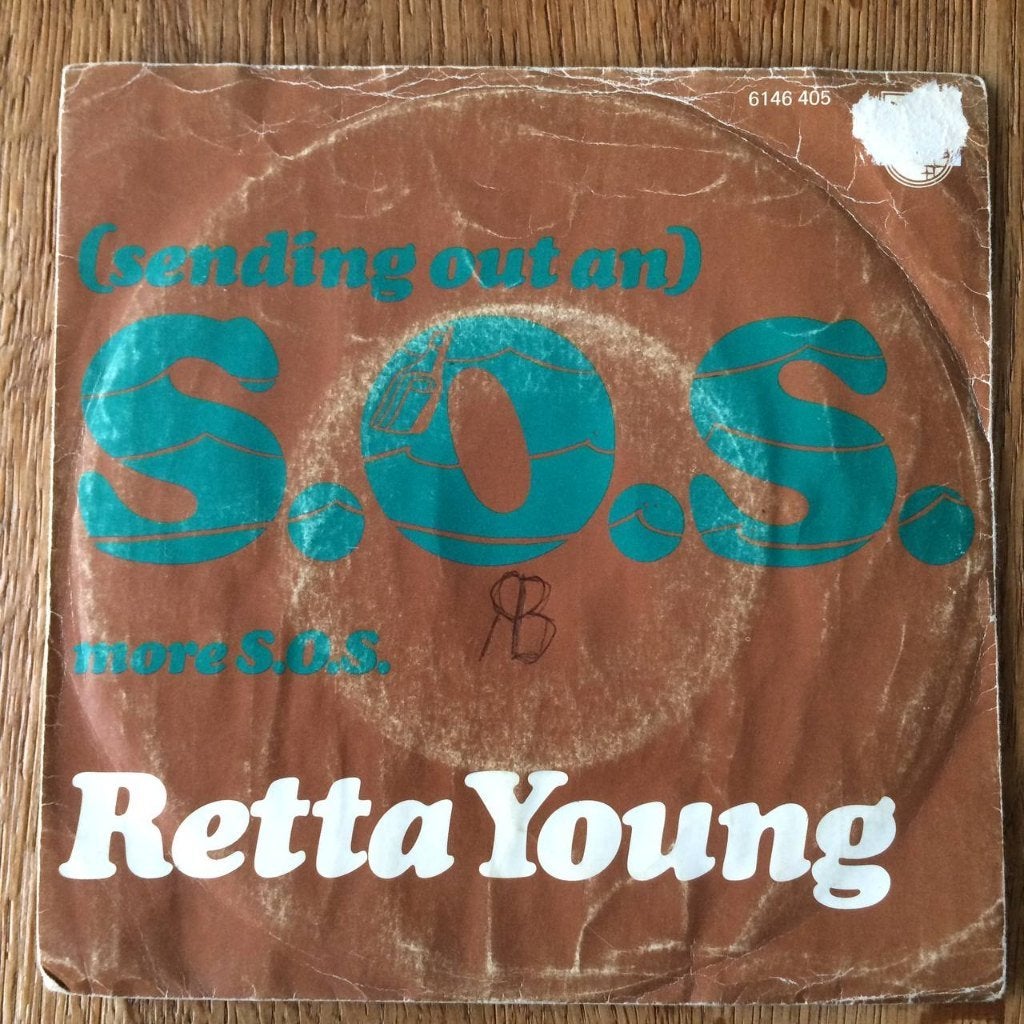Rhetta Retta Young Sending Out SOS 7" FH disco soul funk 70s, Cd's en Dvd's, Vinyl Singles, Gebruikt, Single, 1970 - 1979, R&B en Soul