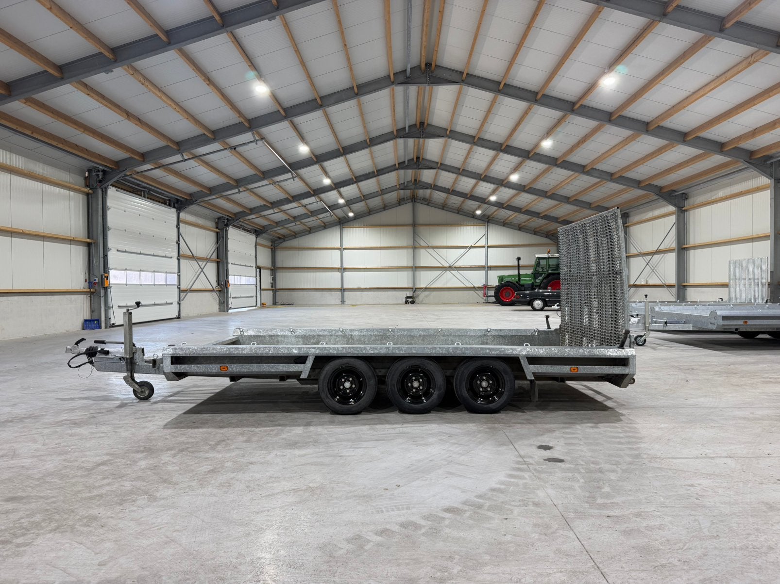 Hulco terrax 3 machine transporter 3500 kg, Ophalen of Verzenden, Zo goed als nieuw