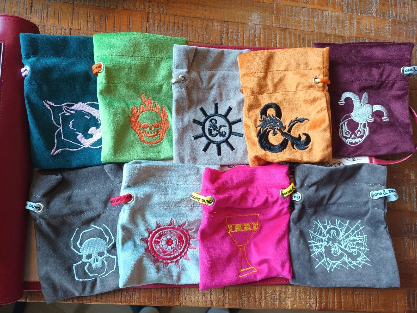 Dungeons and Dragons D&D dice bags, Ophalen of Verzenden