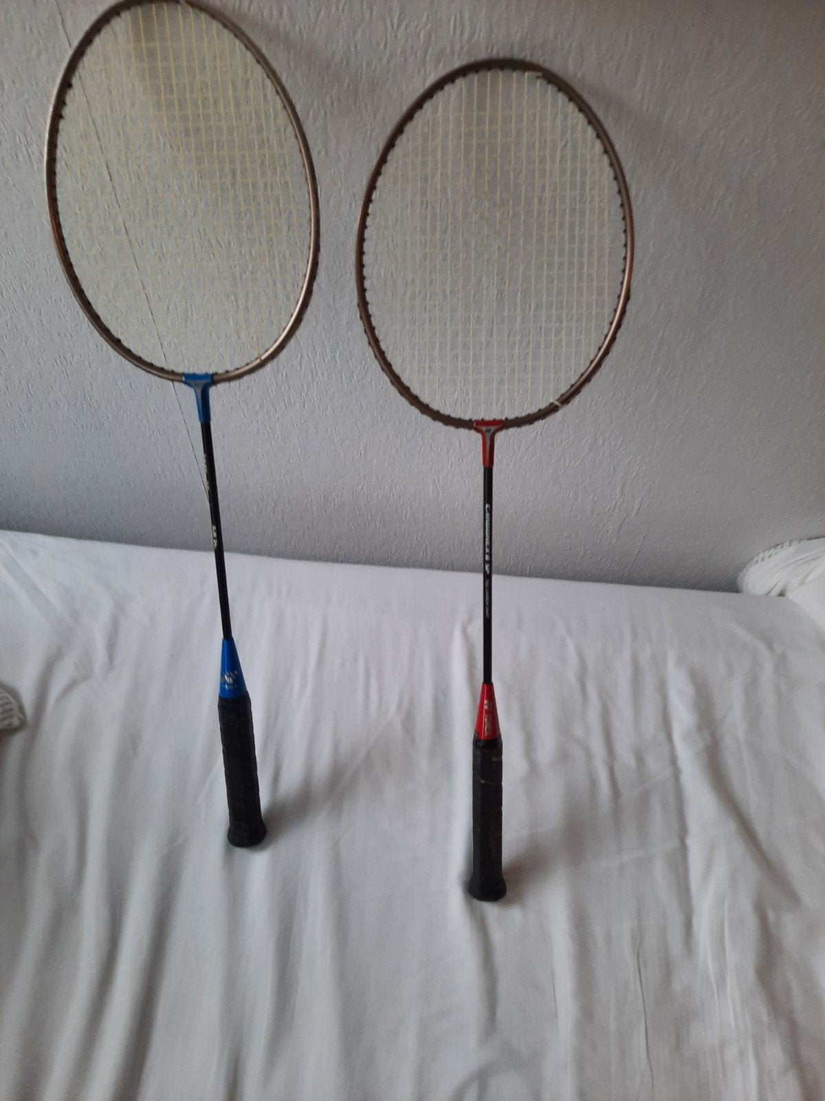 Badminton rackets (2 stuks) - Yonex Carbonex 8 SP, Ophalen of Verzenden, Gebruikt, Racket(s)