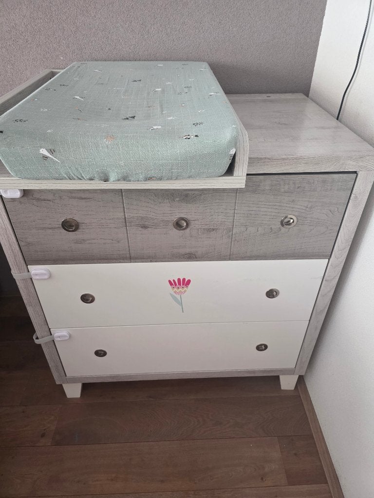 Mooie commode met accessoires erbij, Ophalen, 70 cm of meer, 105 cm of meer, Zo goed als nieuw