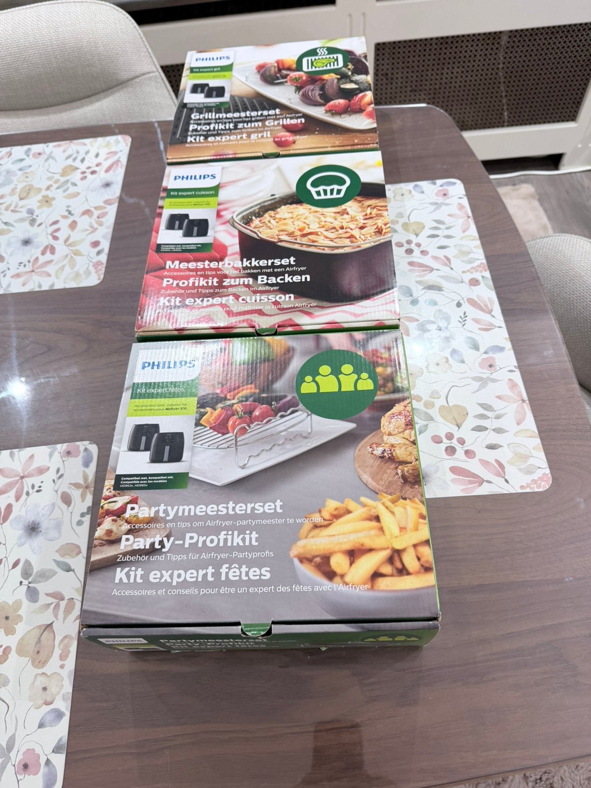 NIEUW philips airfryer bak/grill onderdelen (3 stk.), Ophalen, Nieuw, Airfryer XL