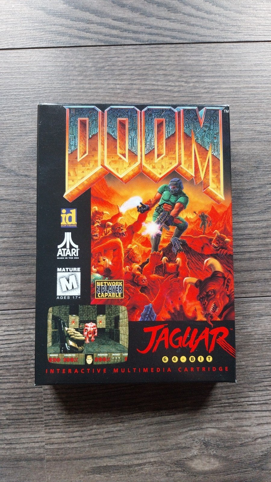 Doom voor Atari Jaguar - Klassieke FPS-actie, Verzenden, Zo goed als nieuw