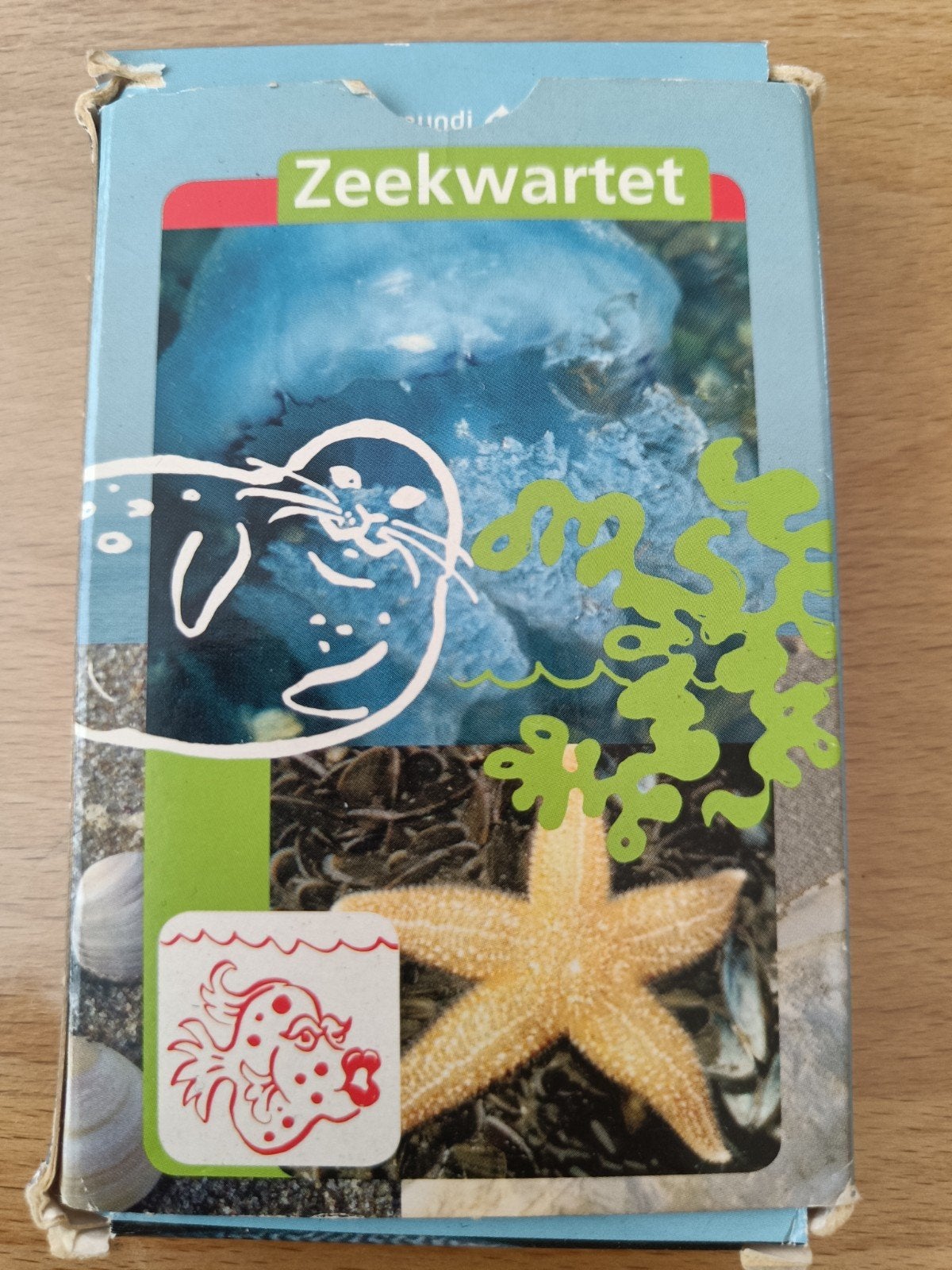 Zeekwartet - Leerzaam kaartspel over het leven in zee, Drie of vier spelers, Ophalen of Verzenden, Gebruikt, ZeeInZicht, Ecomare