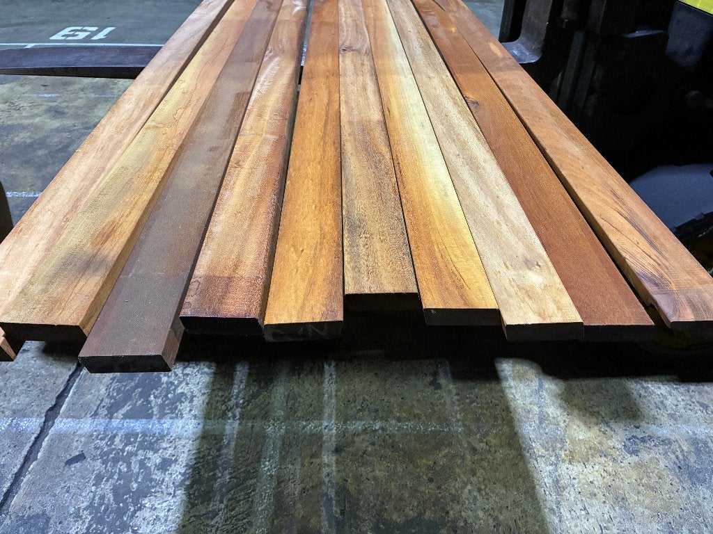 Hardhouten Planken rhombus schuttingdeel 20x68mm € 1,38 m1, Ophalen, Planken, Nieuw, Hardhout