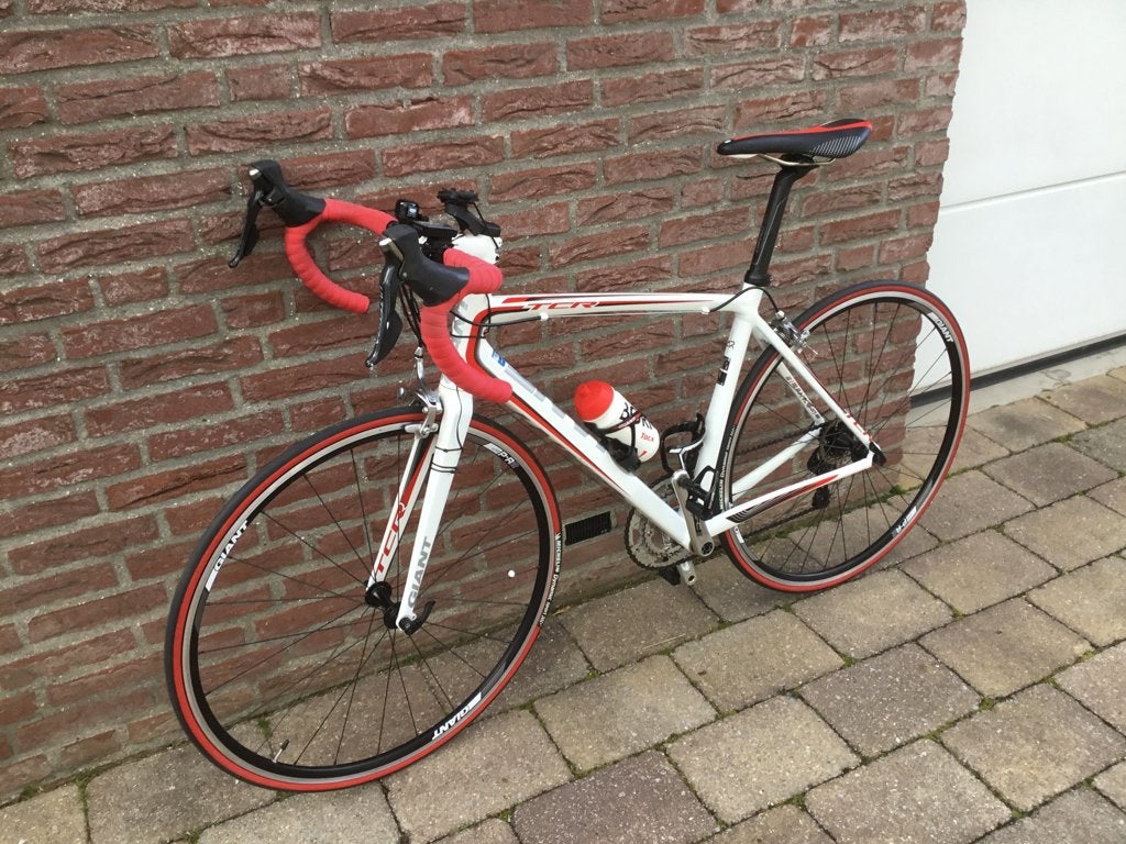 Giant TCR 0 compact racefiets te koop, Ophalen, Gebruikt, Velgrem, Versnellingen