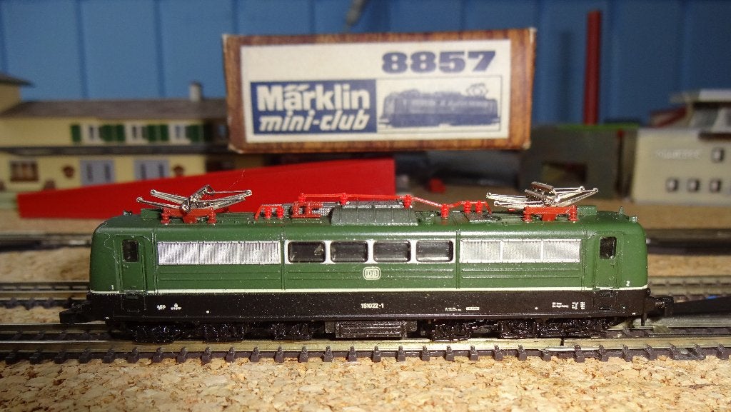 marklin z marklin miniclub spoor z., Hobby en Vrije tijd, Wisselstroom, Gebruikt, Locomotief, Verzenden