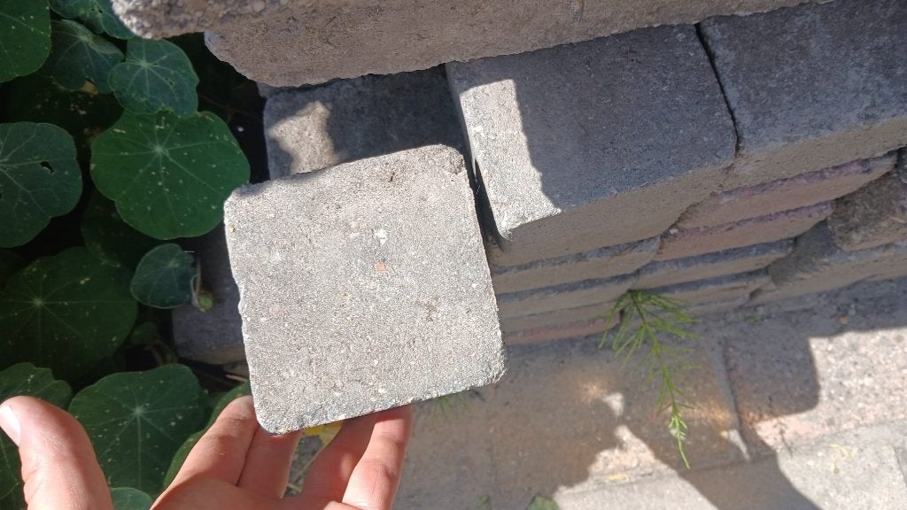 Straatstenen, Tuin en Terras, Tegels en Klinkers, Ophalen, Gebruikt, Overige typen, Minder dan 5 m²