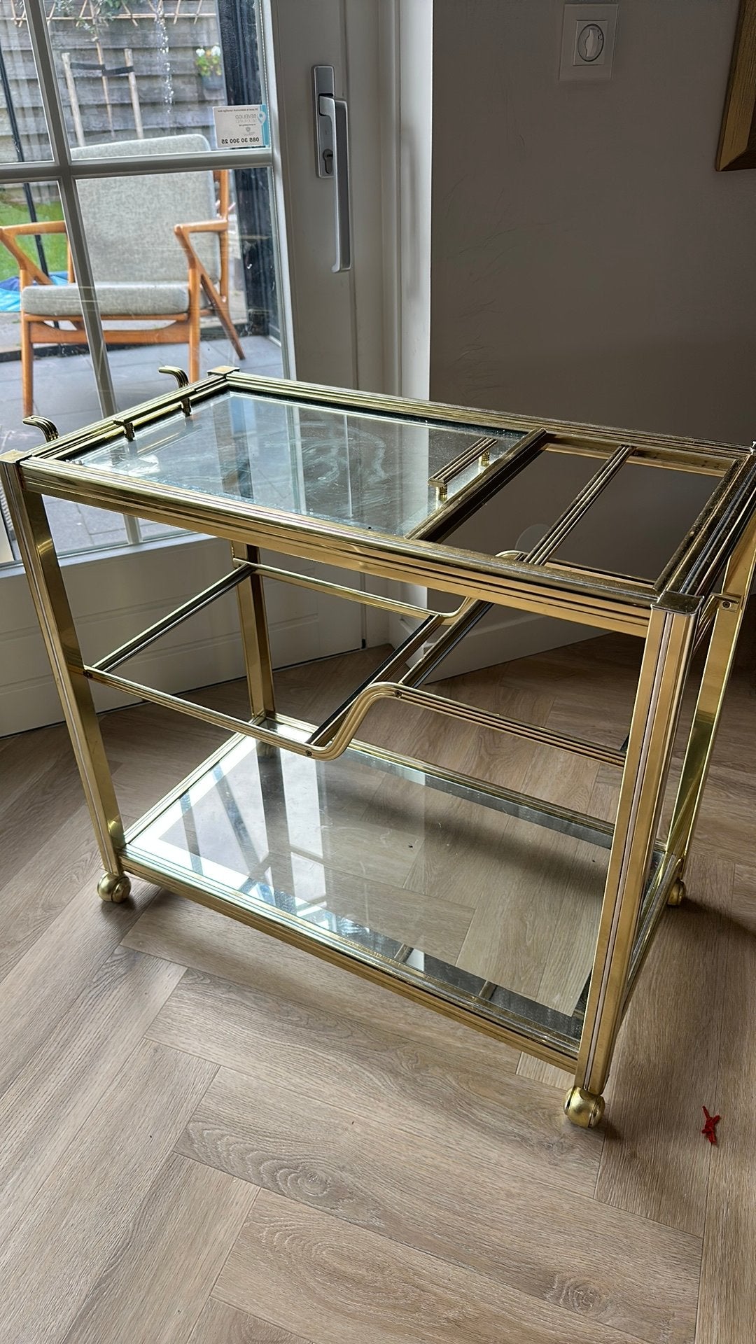 Gouden trolley, Ophalen, Gebruikt, 50 tot 100 cm, 25 tot 50 cm