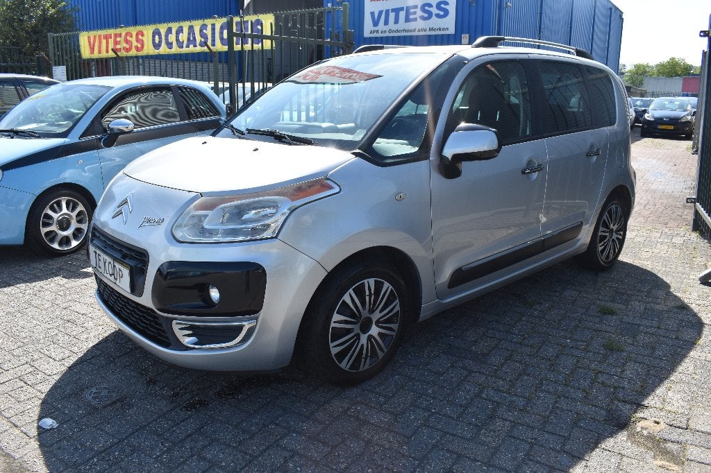 Citroën C3 Picasso 1.6 VTI 2009 Grijs  NIEUWE APK AIRCO, Auto's, Citroën, Voorwielaandrijving, 4 cilinders, Bedrijf, Handgeschakeld