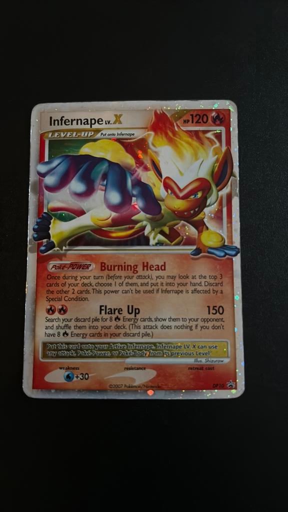 Infernape lv X DP10, Ophalen of Verzenden, Gebruikt