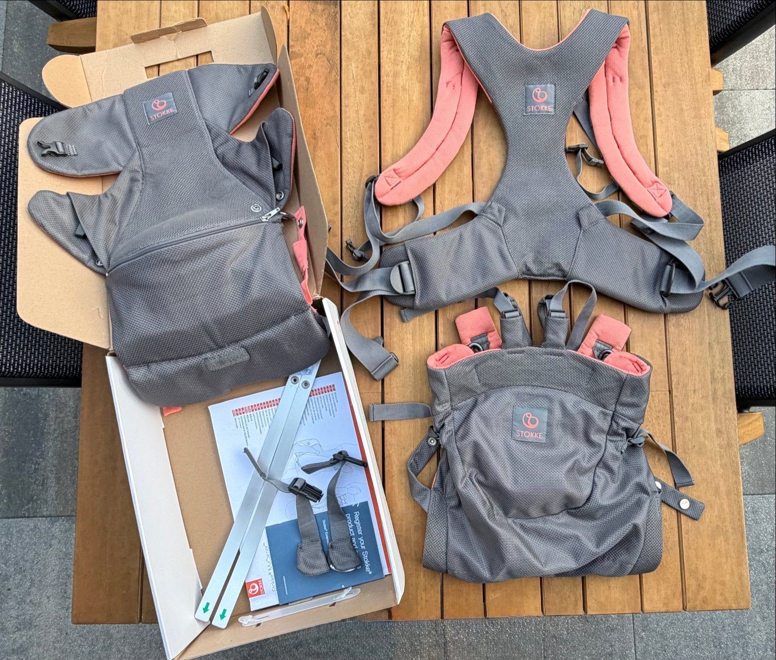 Stokke MyCarrier Front and Back Carrier, Kinderen en Baby's, Overige merken, Buik of Rug, Ophalen of Verzenden, Zo goed als nieuw