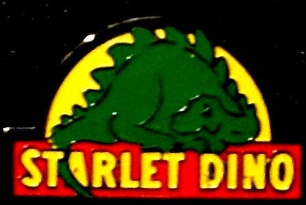 Toyota Starlet Dino pin, Verzamelen, Verzenden, Nieuw, Transport, Speldje of Pin