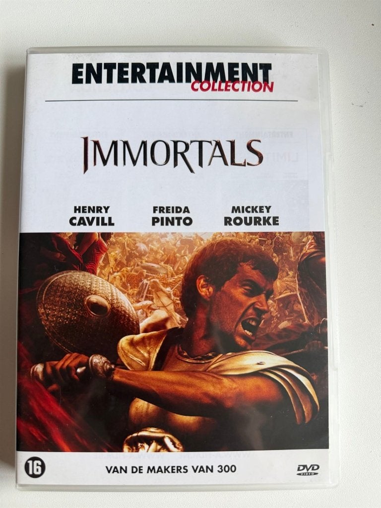 Immortals (2011) DVD | Actie 5=4, Vanaf 16 jaar, Nederlands, Ophalen of Verzenden, Zo goed als nieuw