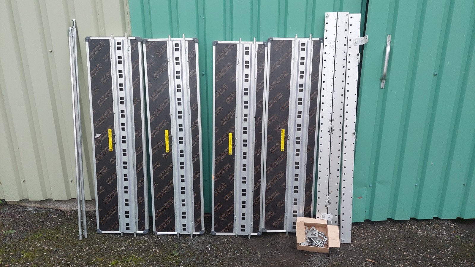Sortimo bestelbusinbouw elementen, Ophalen, Gebruikt