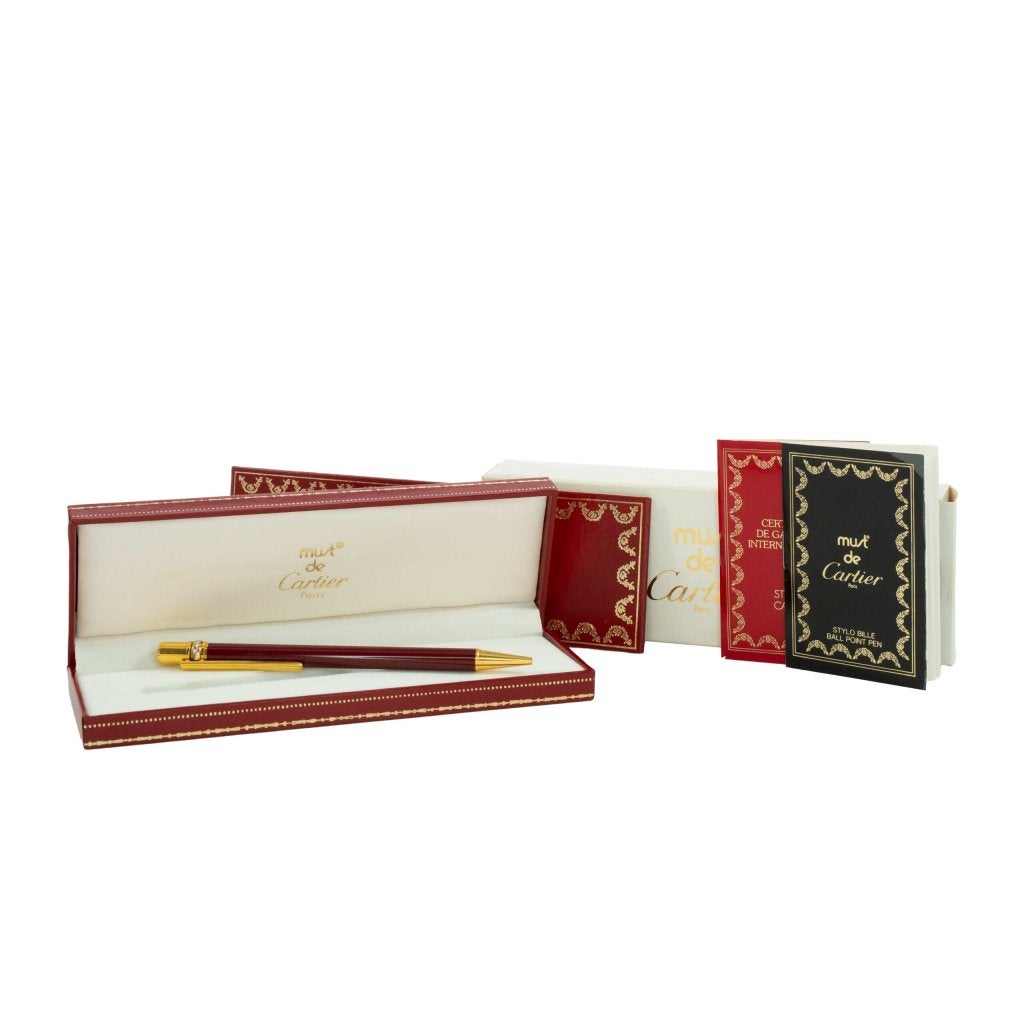 Cartier Stylo Bille Santos Ballpoint