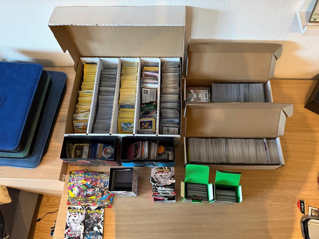 Pokemon bulk/ packs zijn geopend!, Ophalen, Zo goed als nieuw, Meerdere kaarten