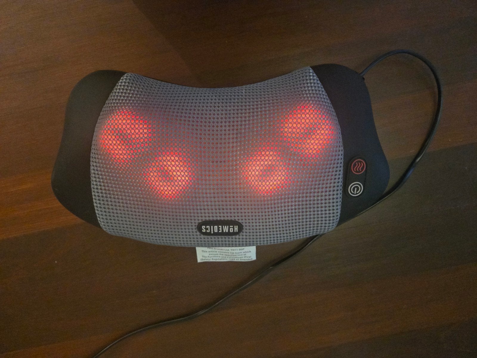 HoMedics Shiatsu Massagekussen met Warmtefunctie, Ophalen of Verzenden
