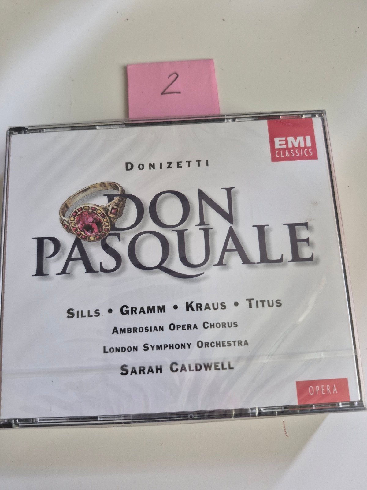 Donizetti - Don Pasquale (EMI Classics) CD, Gebruikt, Overige componisten, Opera of Operette, Ophalen of Verzenden