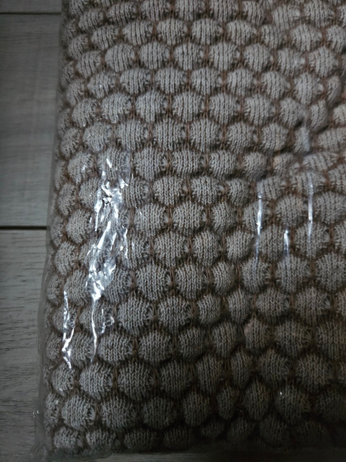 nieuw plaid + 2 kussenhoezen, beige, van knit factory, Ophalen of Verzenden, Nieuw