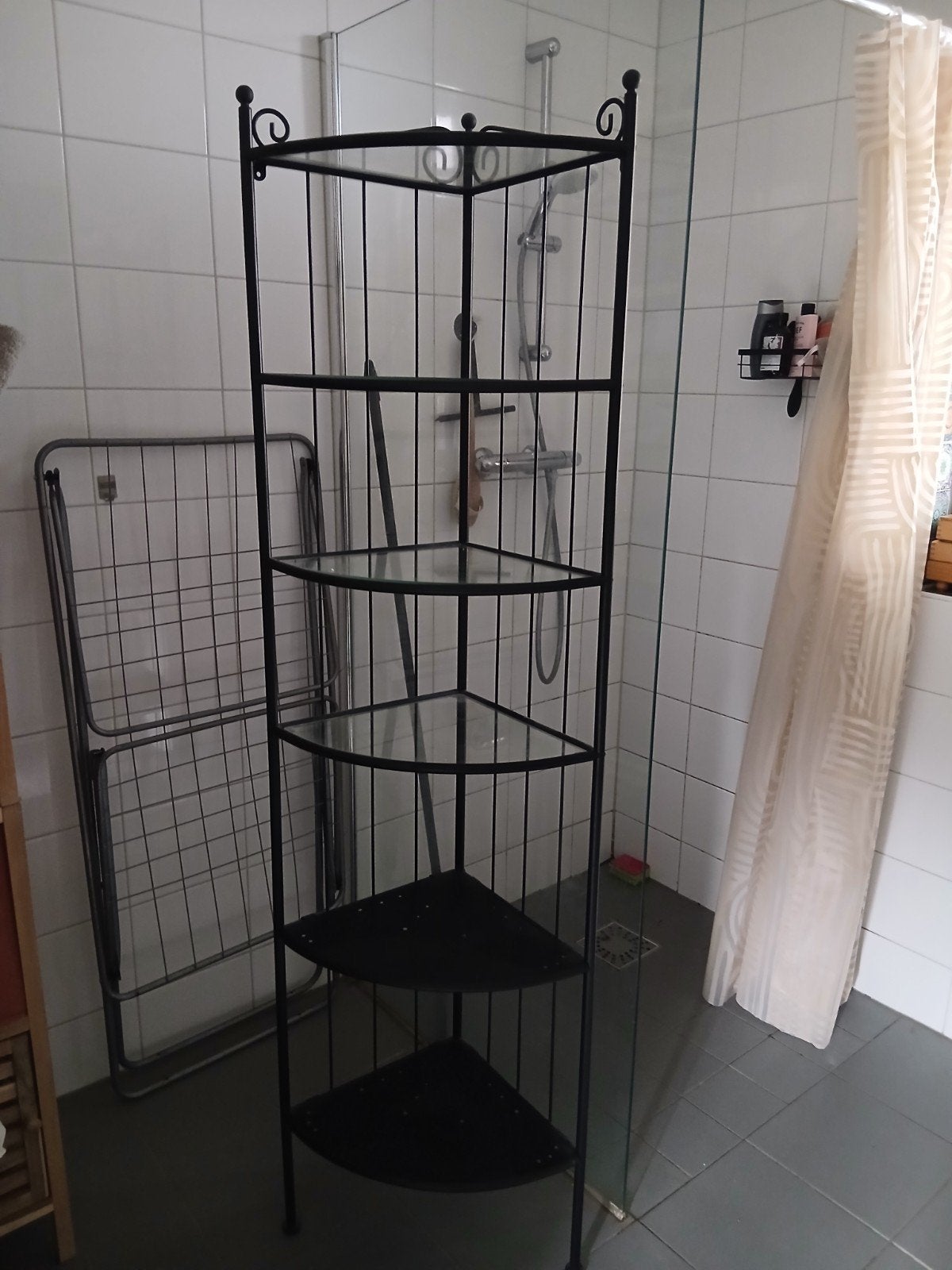 badkamer hoekkast, Ophalen, Gebruikt
